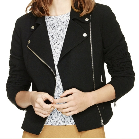 Aritzia Wilfred Olive Black Montesson Moto Jacket - SOLD - Picture 9 of 9
